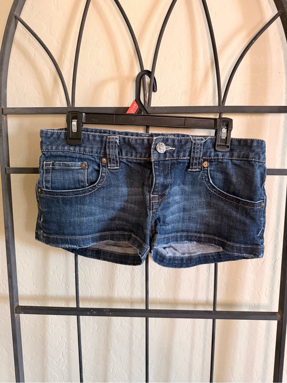 8 Pc Y2K Juniors Shorts Lot Hollister Roxy WallFlower Paris Blues Sizes 2 3 5 7